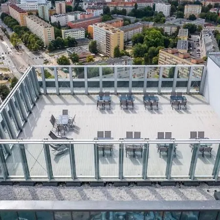 Hanza Tower Sky Gold 24 Sauna & Jacuzzi & Pool & Szczecin
